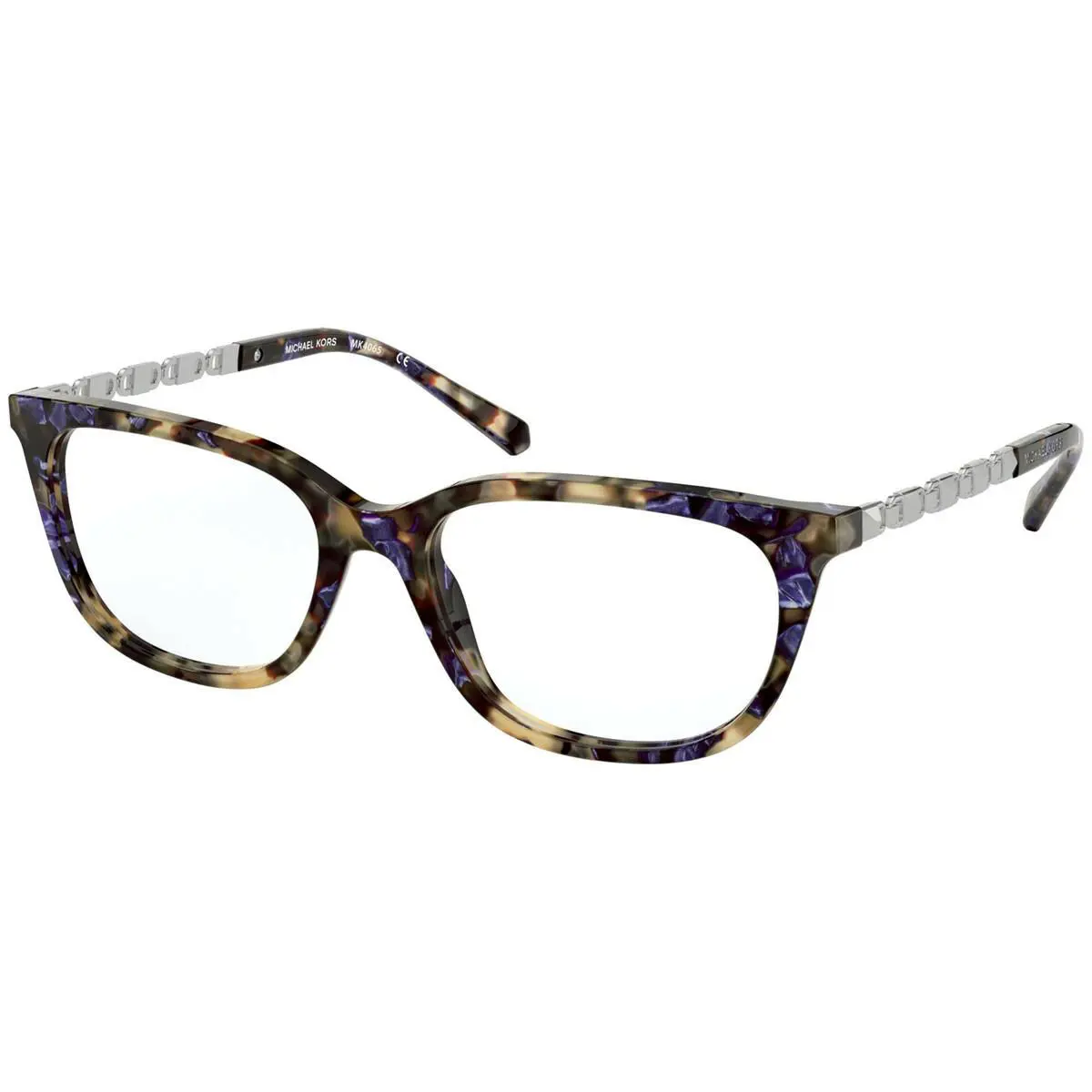 Eyeglasses MK4065 3279 Mexico City Treasure Blue Fleck 54MM by Michael Kors