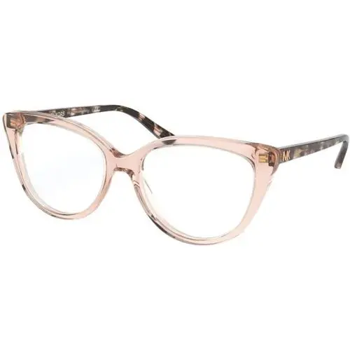 Michael Kors Luxemburg MK4070 359952mm Transparent Peach Eyeglasses Frames