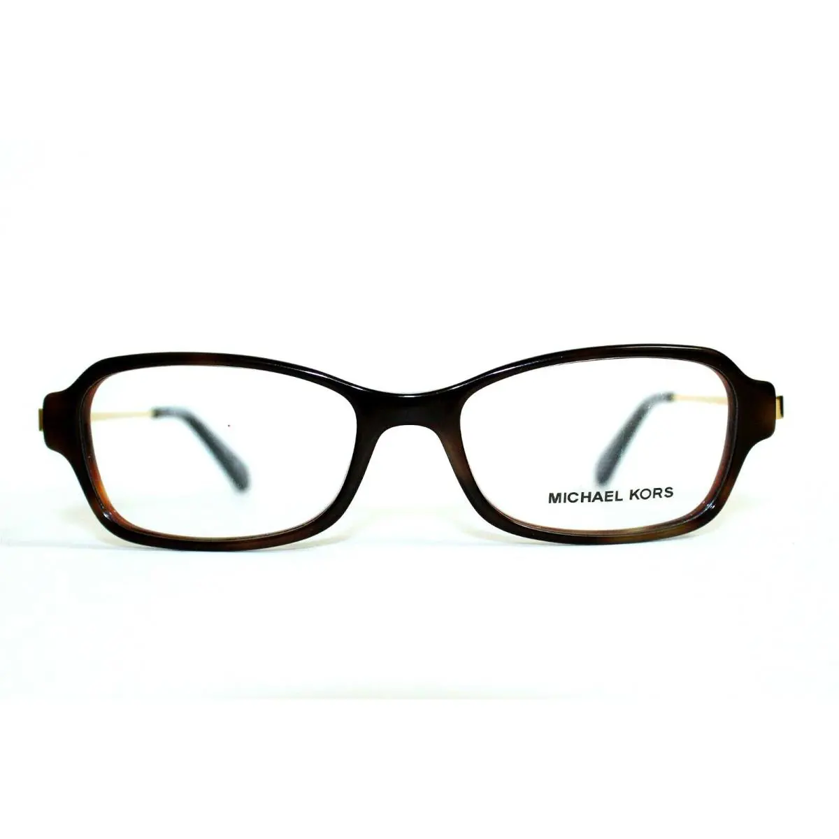 Michael Kors MK 8023 3135 Abela Brown Eyeglasses 8023 52-17-135 MM - Clear Demo, Frame: Tortoise