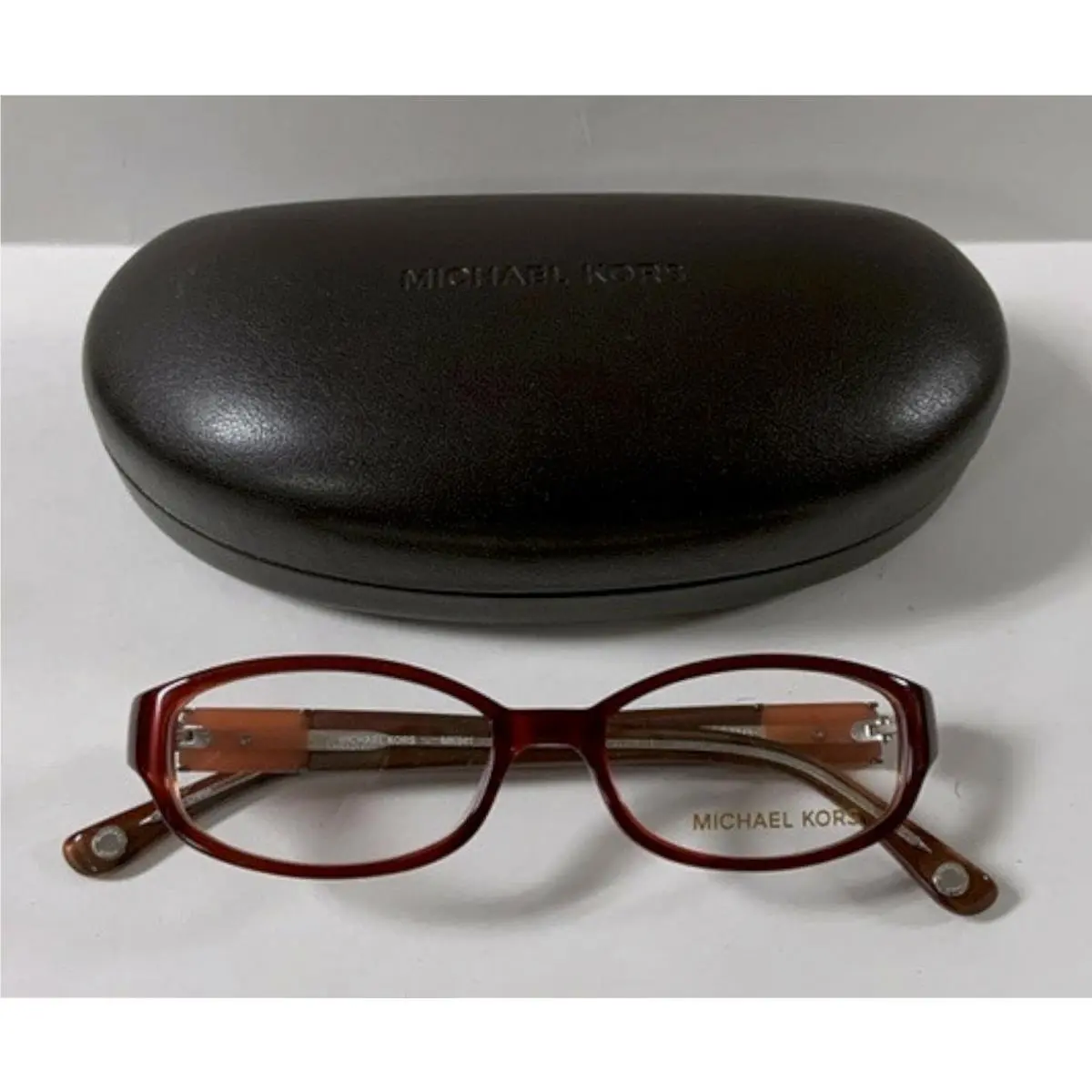 Michael Kors MK841-604 Women`s Burgundy Red RX Eyeglasses Frames