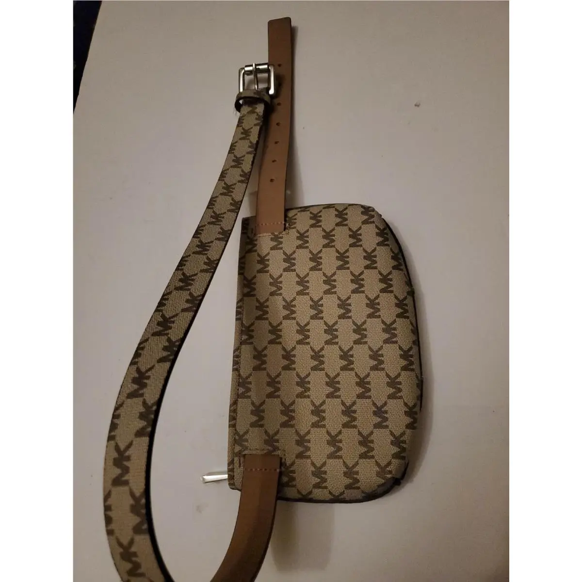 Women`s Michael Kors Belt Bag Fanny Pack MK Signature Logo Size S/m