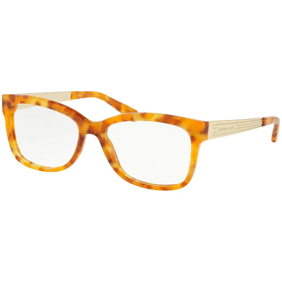 Eyeglasses MK 4064 3734 Paloma Iii Amber Tort W Demo Lens 55MM by Michael Kors