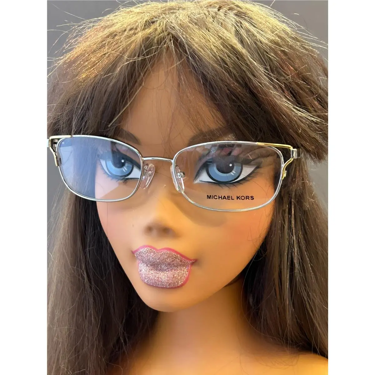 Michael Kors Frames Metal Silver MK3020 1176 53-17-135 Womens Rx Eyeglassess