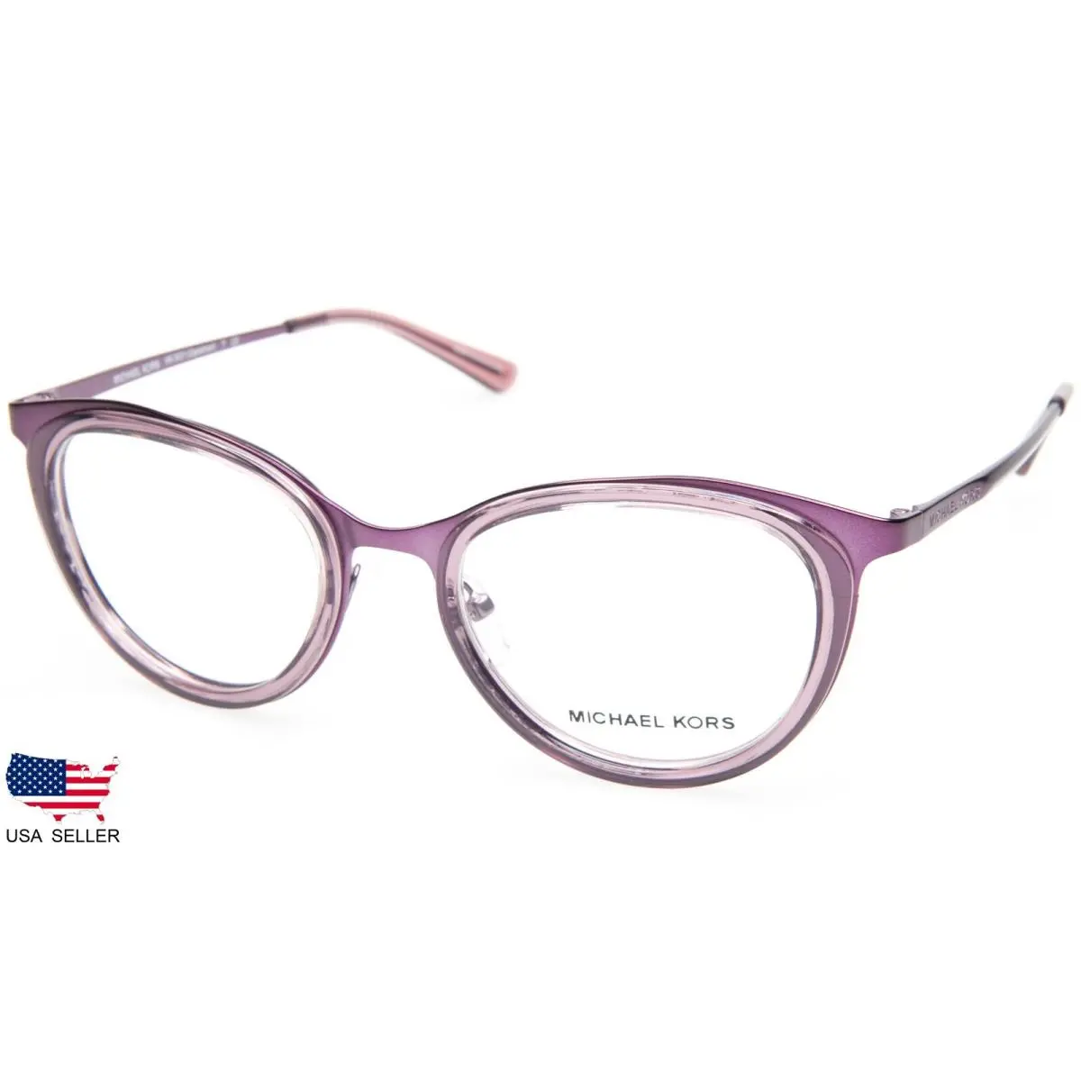 Michael Kors MK3021 Capetown 1158 Matte Plum Eyeglasses 51-19-140 B39mm