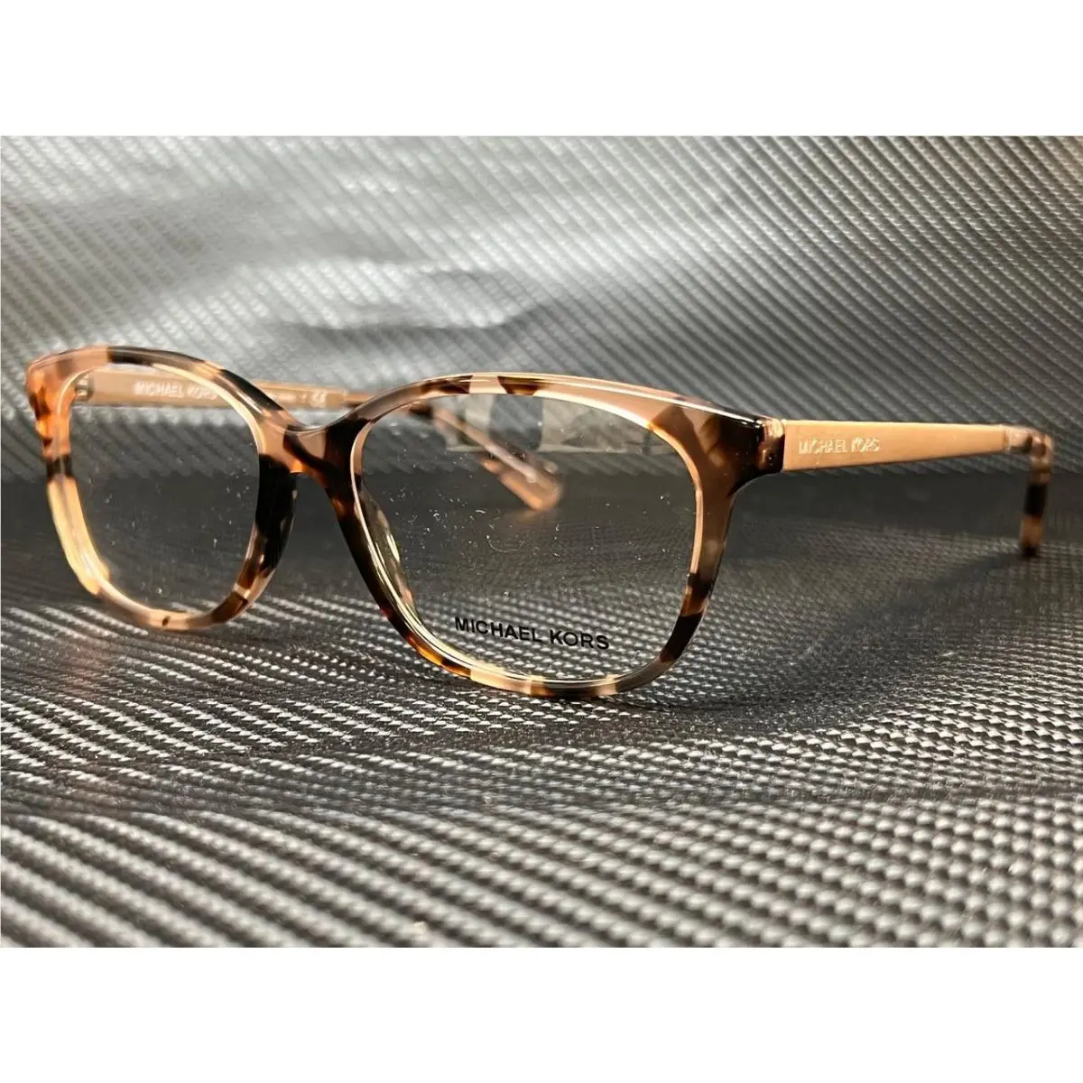 Michael Kors MK4035 3205 Pink Tortoise Rectangle 53 mm Women`s Eyeglasses
