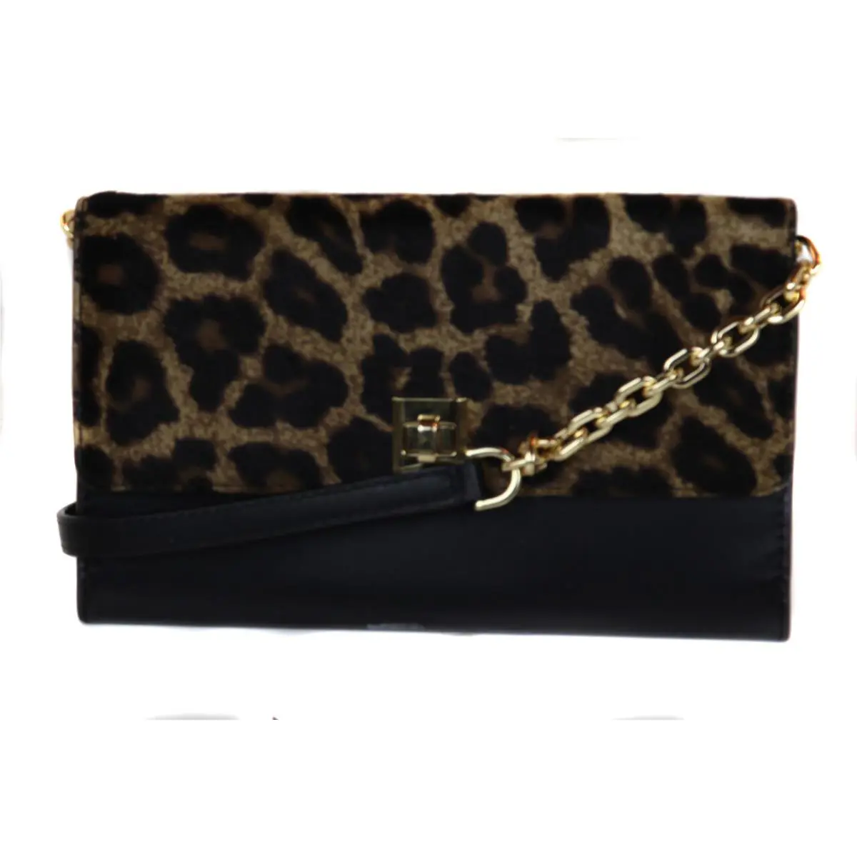 Michael Kors Women`s Black Natural Natalie Haircalf Crossbody Purse Bag Ret