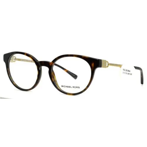 Michael Kors MK4048 Kea 3293 Dark Tortoise Womens Oval Eyeglasses 51-19-135 E