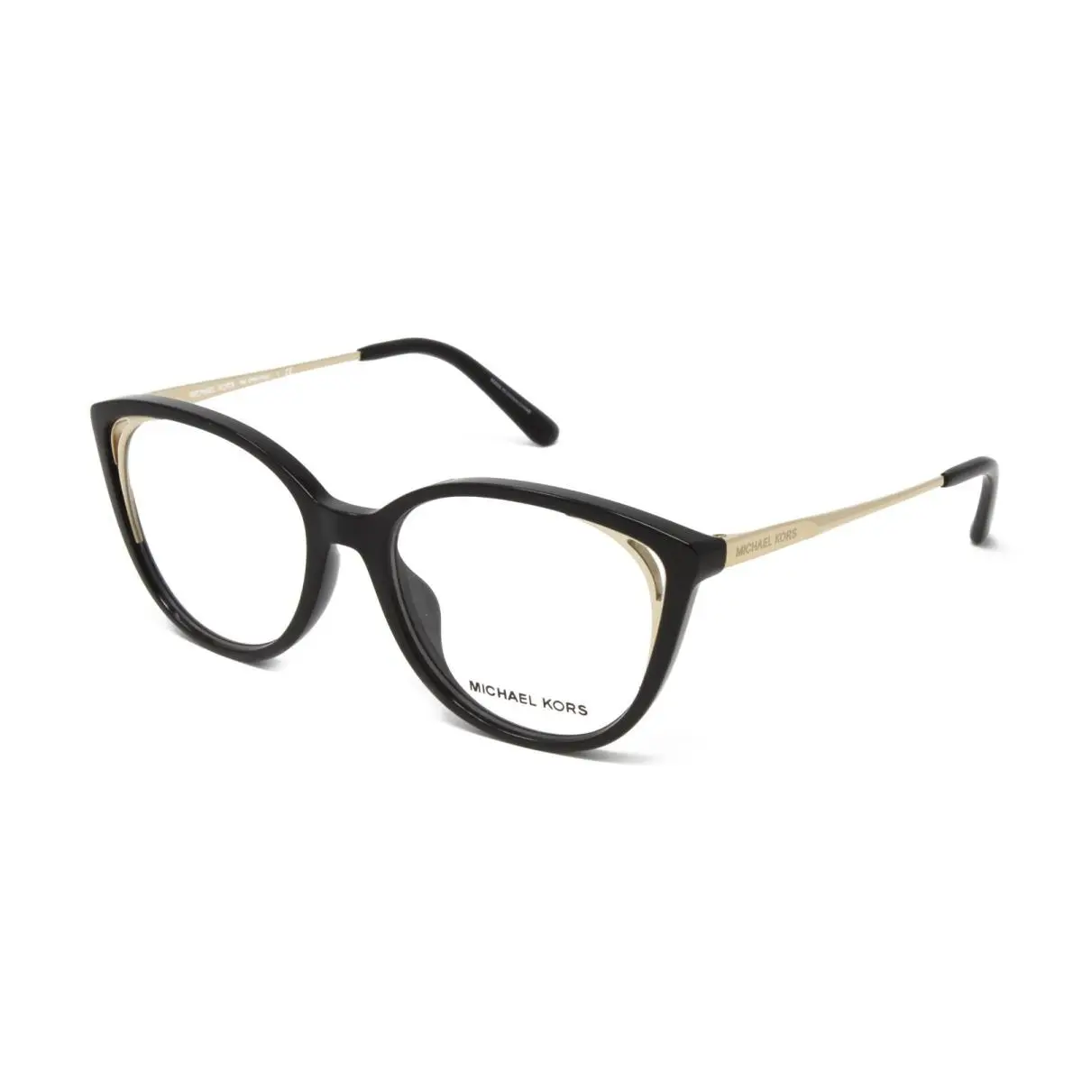 Women`s Optical Cat Eye Riga MK4086U 3005 Bio Black 52mm by Michael Kors