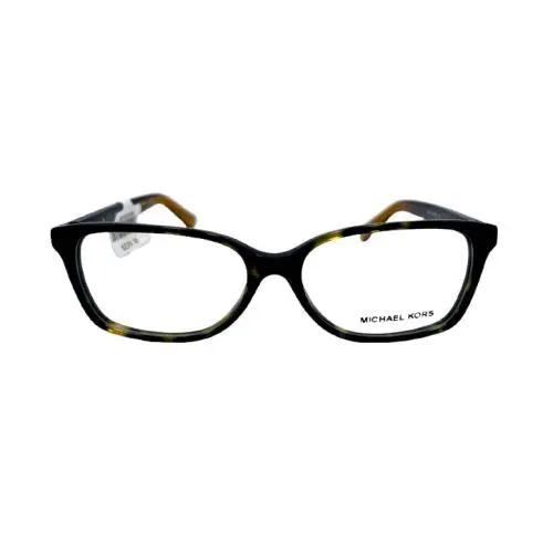 Women  India MK4039 Black Tortoise Rectangle Designed Eyeglasses by Michael Kors
