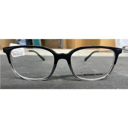 Michael Kors MK4047 Bly 3280 53/17/135 Black Gray Gold Eyeglasses Frame N880