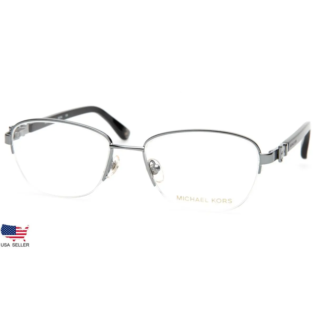 Michael Kors MK364 038 Gunmetal Eyeglasses Glasses Frame MK 364 53-17-135mm