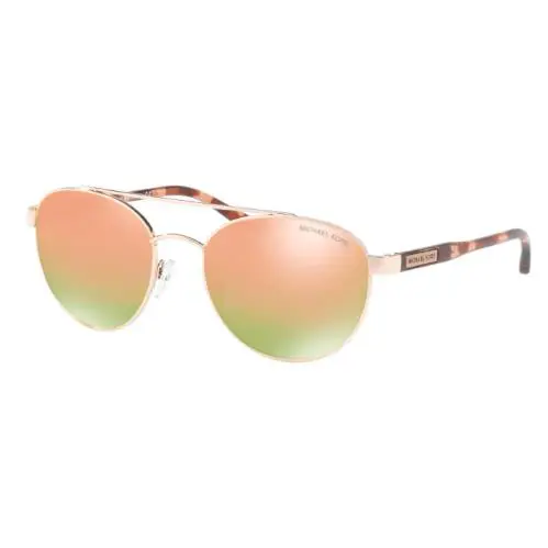 Michael Kors Sunglasses MK 5019 Sal 11554Z Gold Tortoise Aviator 53-18-135mm