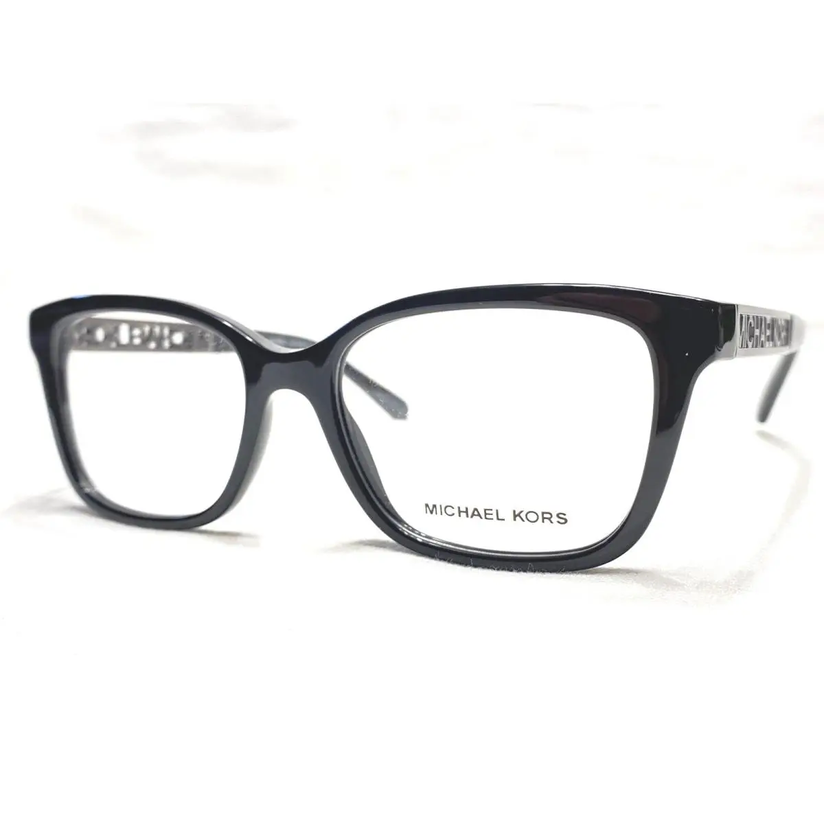 Michael Kors MK8008 3005 Foz Womens Black Gunmetal Eyeglasses Frames 52/17