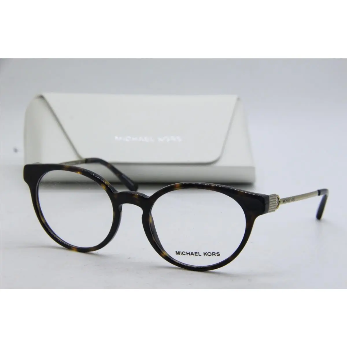 Michael Kors MK 4048 Kea 3293 Havana Gold Eyeglasses W/case 51-19