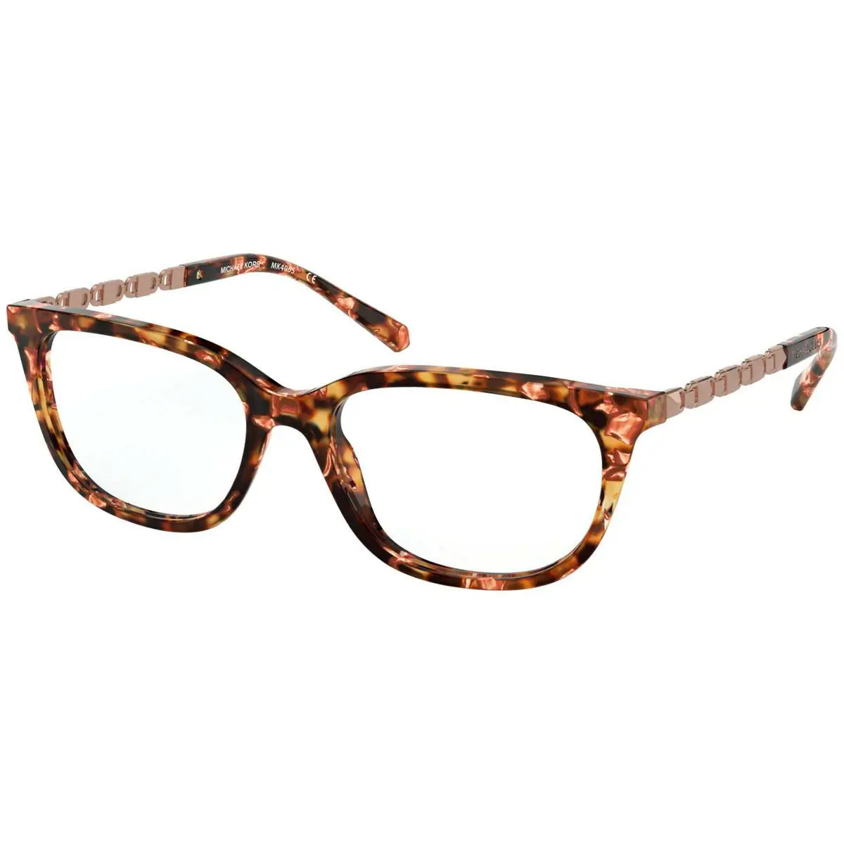 Michael Kors Eyeglasses MK4065 3280 Mexico City Treasure Pink Fleck 52MM