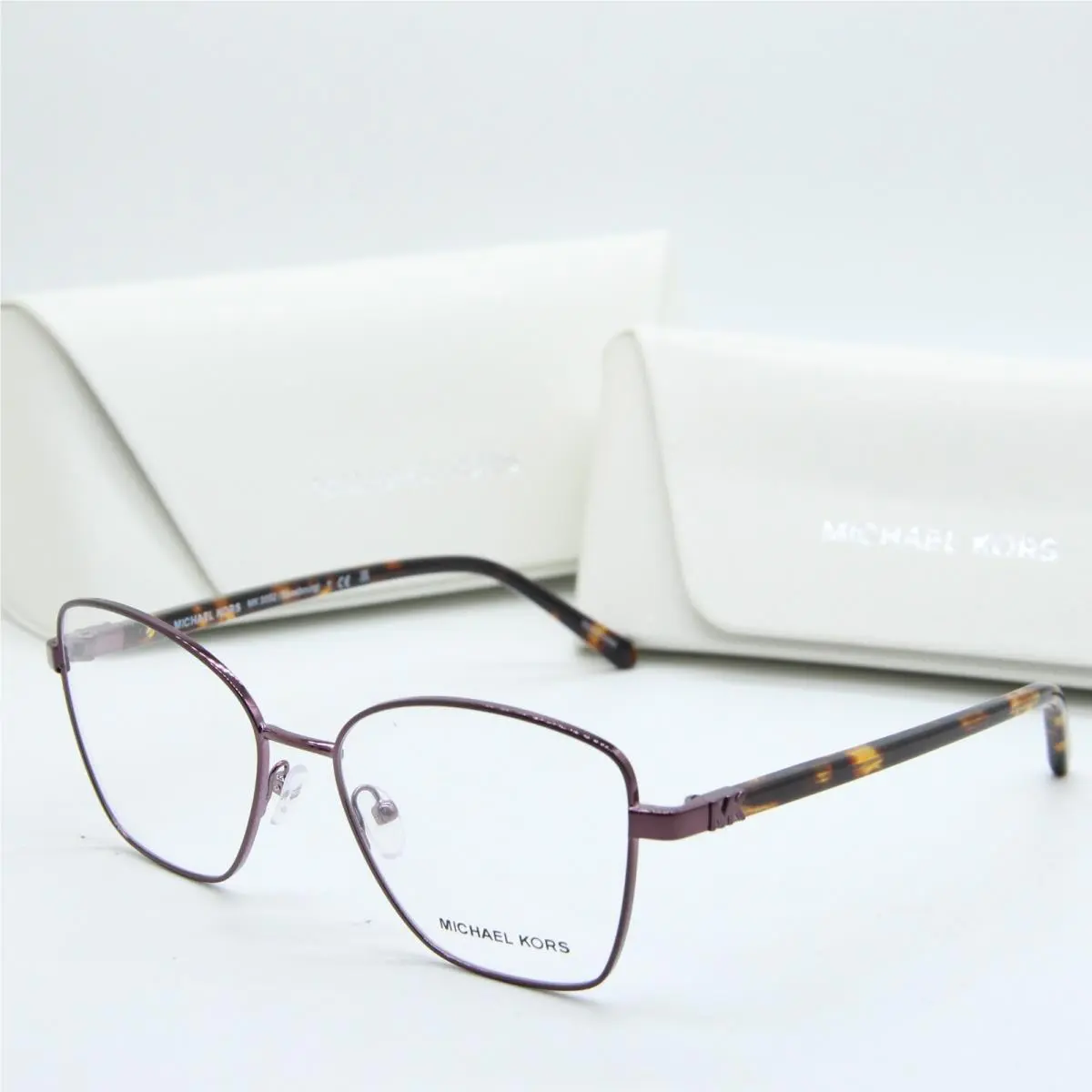 MK3052 Strasbourg 1250 Purple Frames Eyeglasses 52-16 by Michael Kors