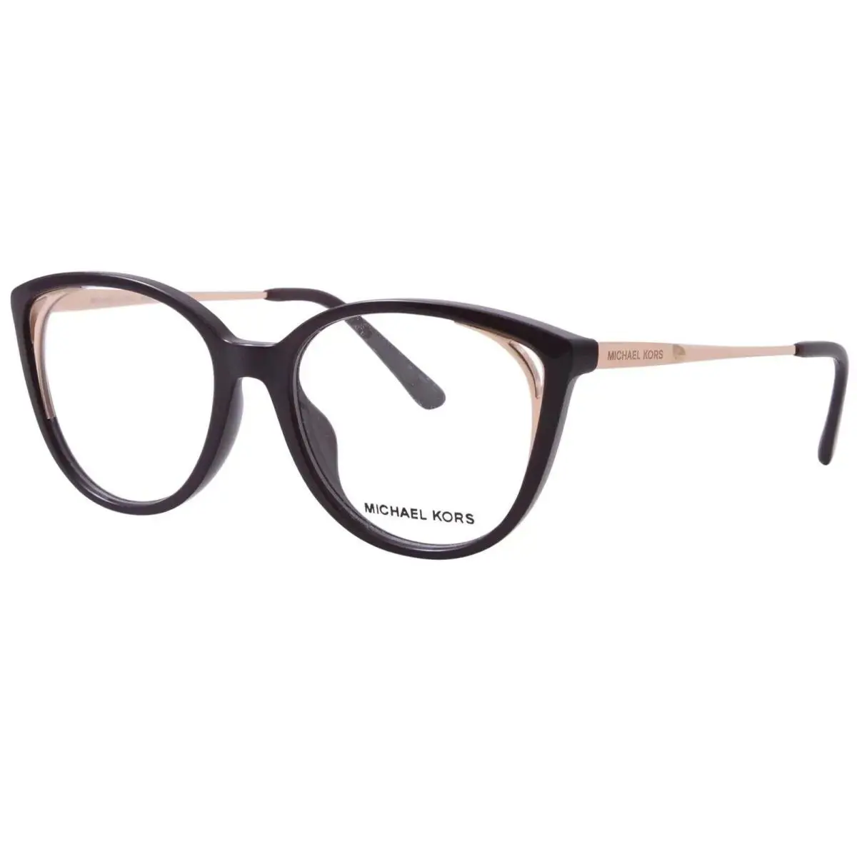 Michael Kors Riga MK4086U 3344 Eyeglasses Women`s Bio Cordovan Full Rim 52mm