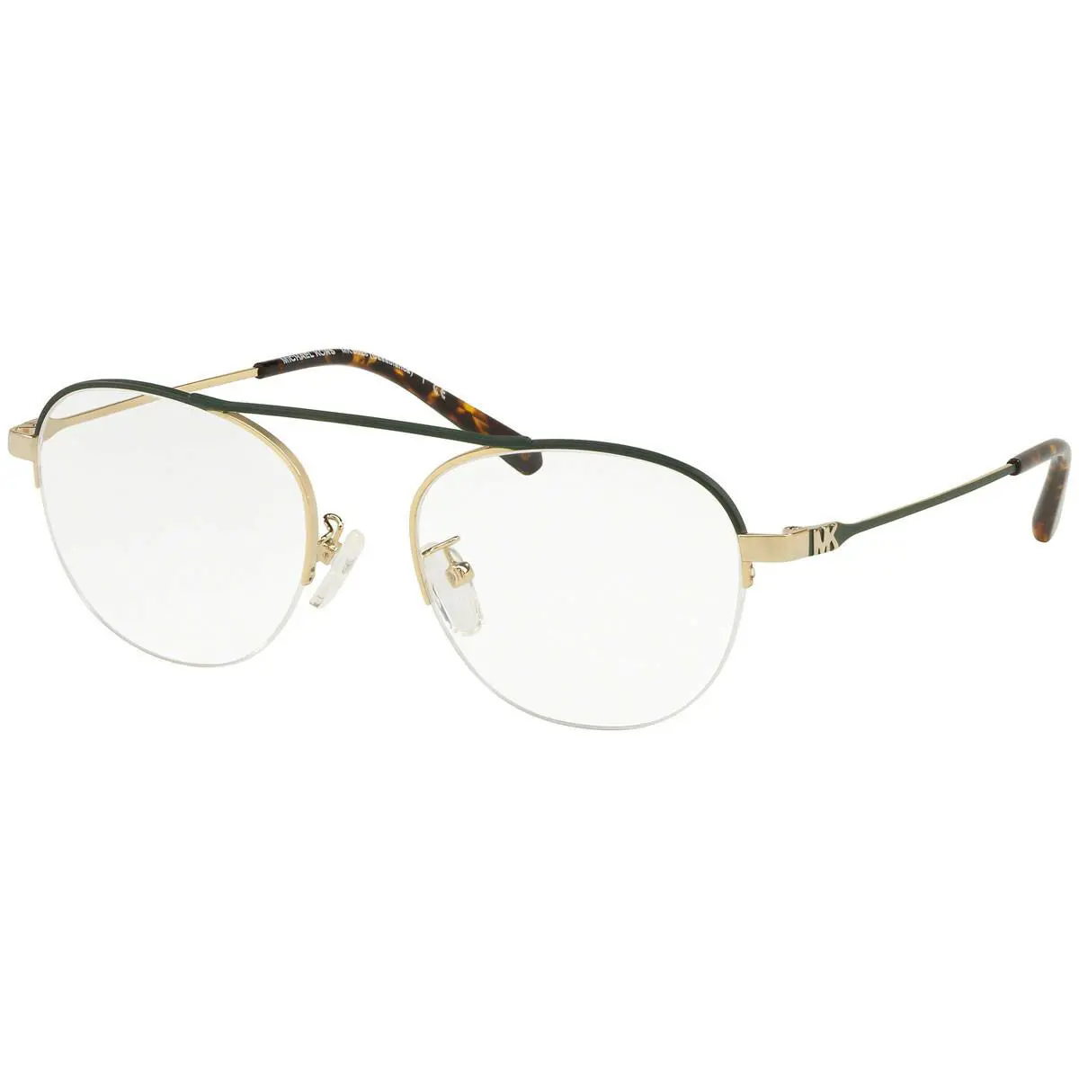 Eyeglasses MK 3028 1014 Casablanca Shiny Pale Gold W/ Demo 51MM by Michael Kors