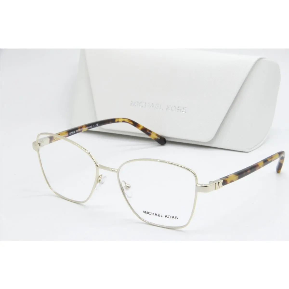 Michael Kors MK 3052 Strasbourg 1014 Gold Eyeglasses W/case 52-16