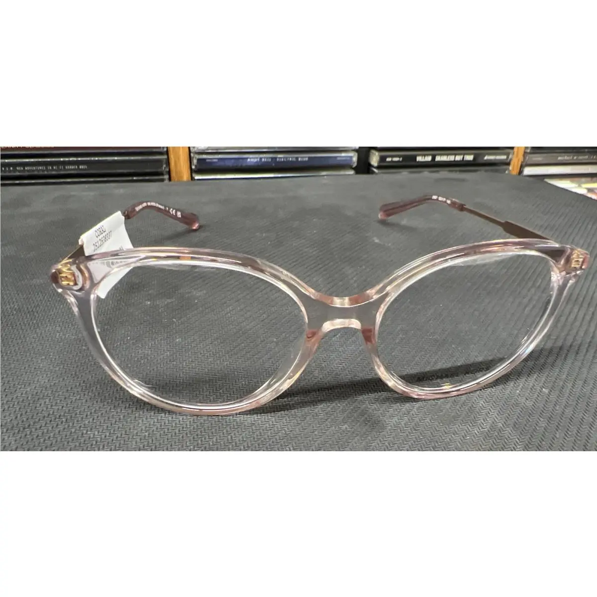 Michael Kors MK4093 Palau 3907 Clear/coral Gold 52-17-140MM Eyeglass Frames