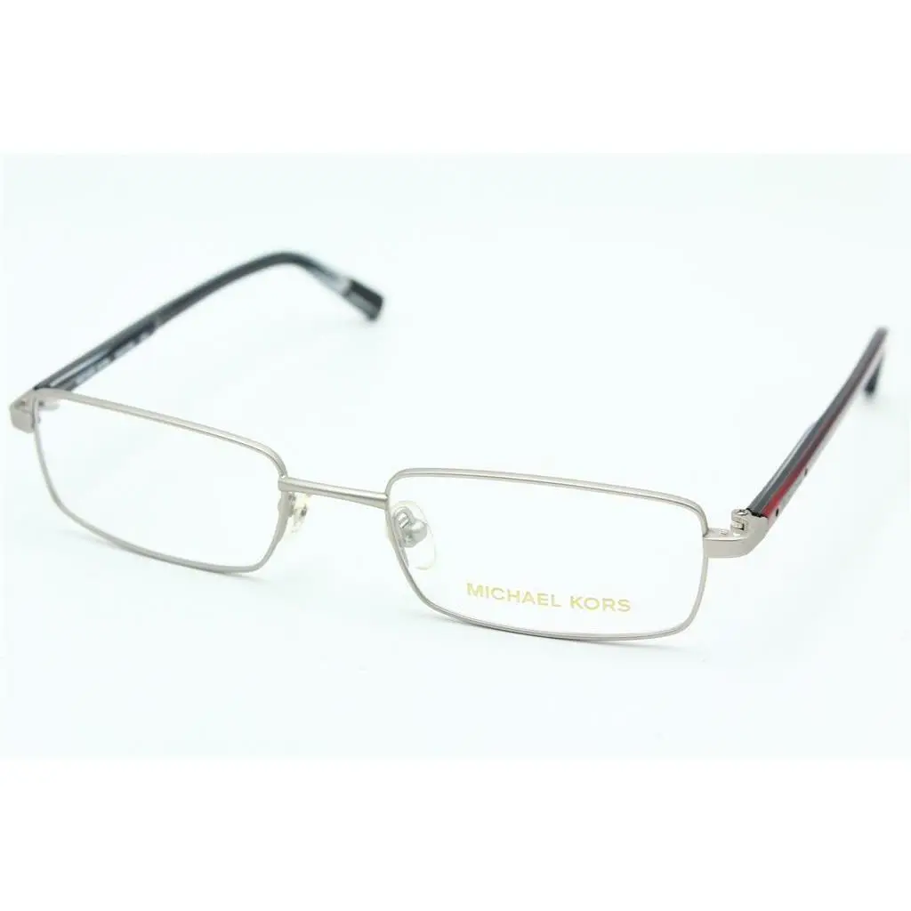 MK 310M 045 Silver Red Frames Eyeglasses MK310M 51-18 by Michael Kors