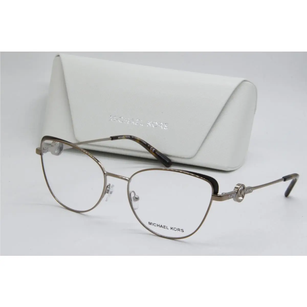 Michael Kors MK 3058B Trinidad 1213 Bronze Eyeglasses W/case 54-17