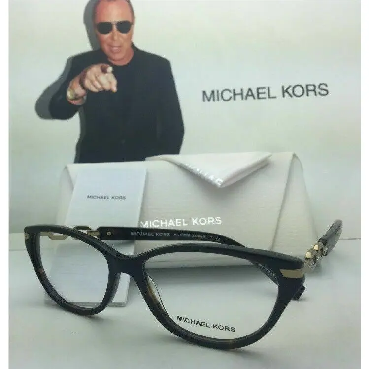 Michael Kors Eyeglasses Zermatt MK 4020B 3006 54-16 Tortoise and Gold Frames