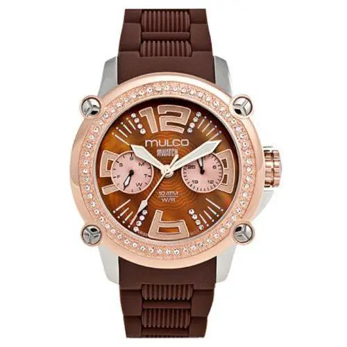 Mulco Women`s Analog Display Swiss Quartz Brown Watch MW2-28050S-034