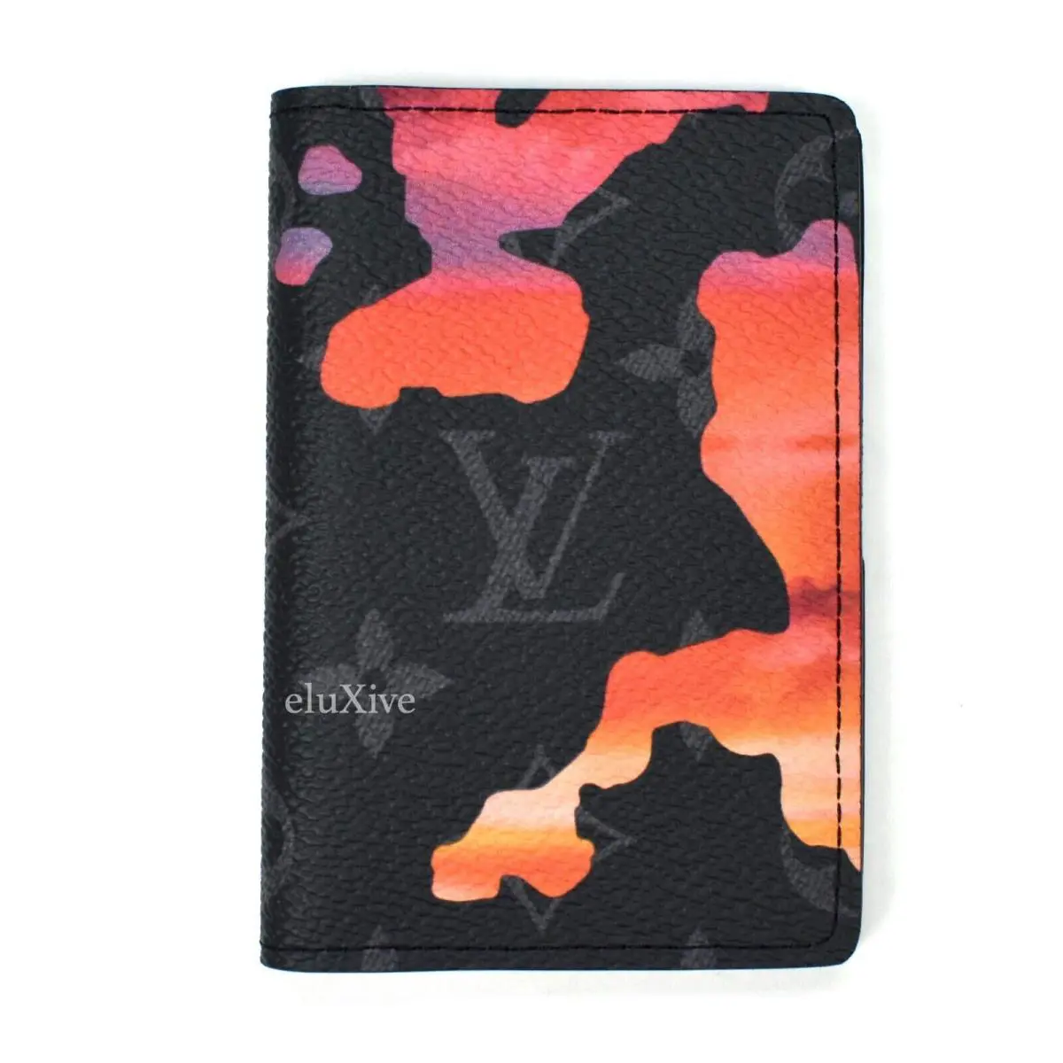 Louis Vuitton Eclipse Sunset Monogram Pocket Organizer Wallet 2022