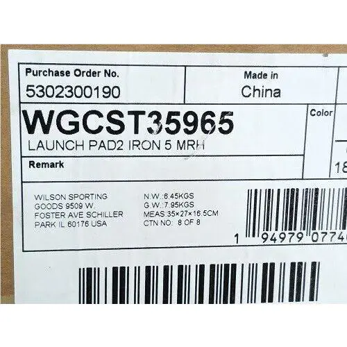 Wilson  - Launch Pad 2 - Launch Pad (UPC: 194979077405) 3