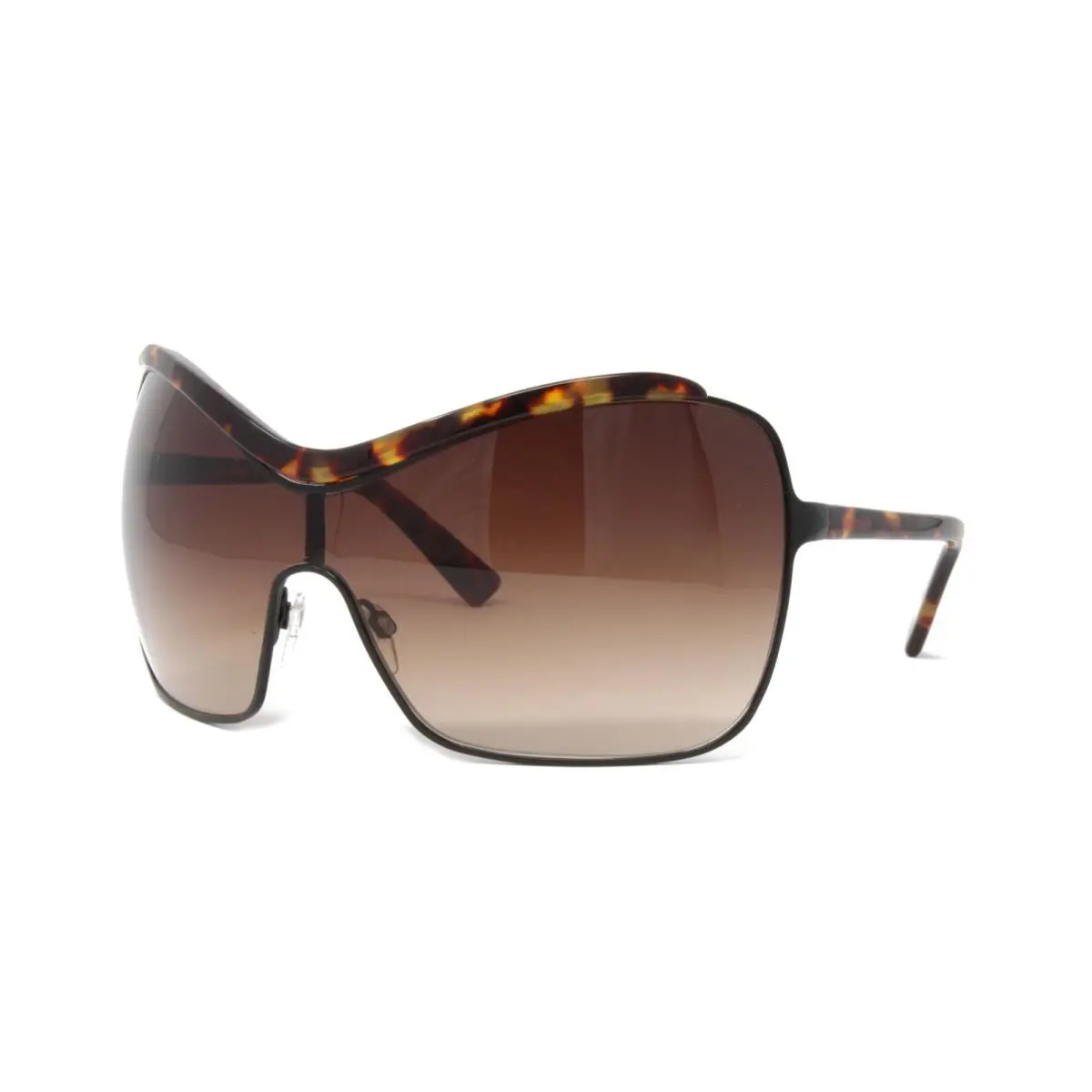 Women`s Oversized Shield Sunglasses JC504S 52F Black/tortoise by Just Cavalli