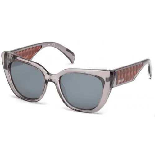Shiny Grey 53MM Cat Eye Transparent Sunglasses JC782S 20C by Just Cavalli