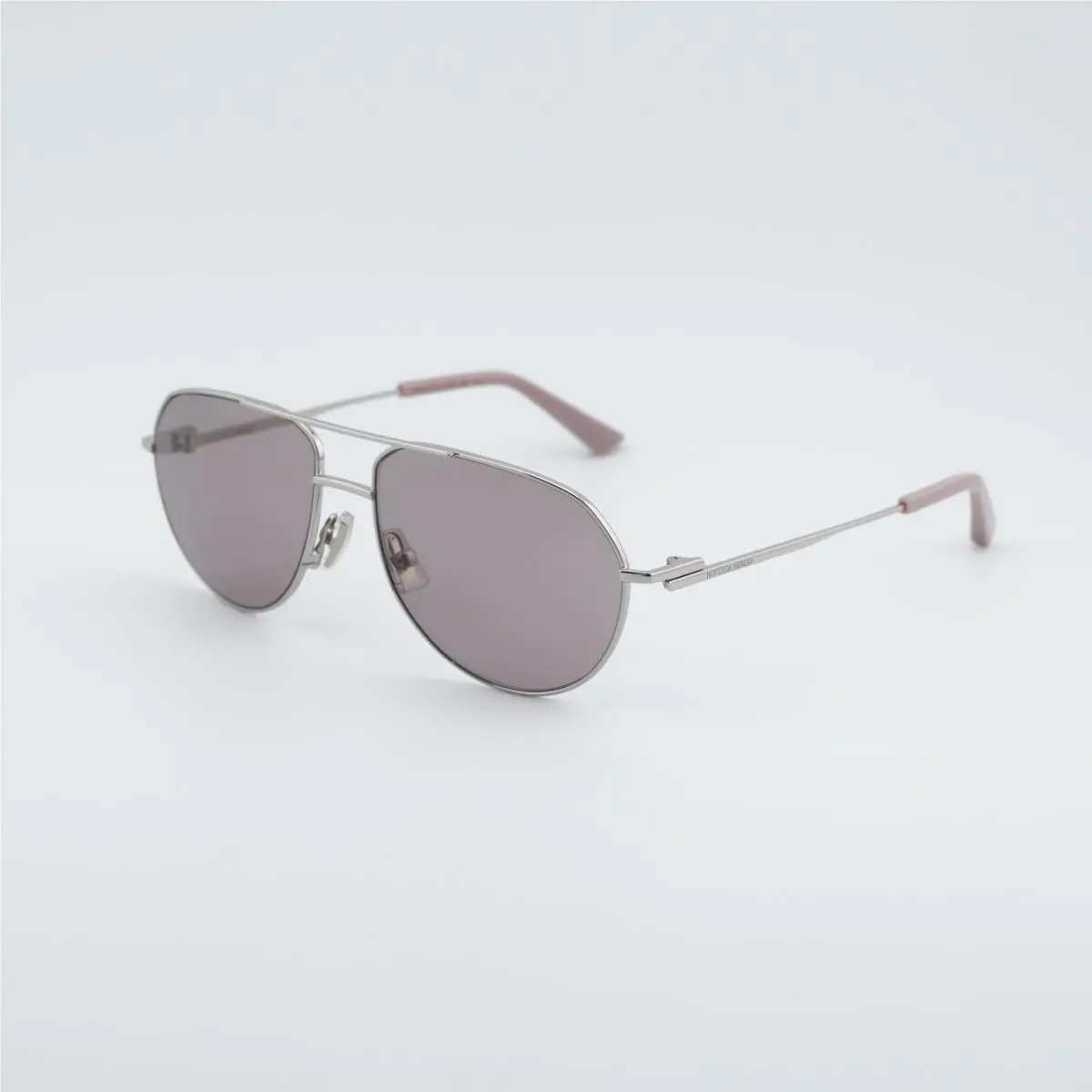 BV1302S 004 Silver/violet 57-15-145 Sunglasses by Bottega Veneta