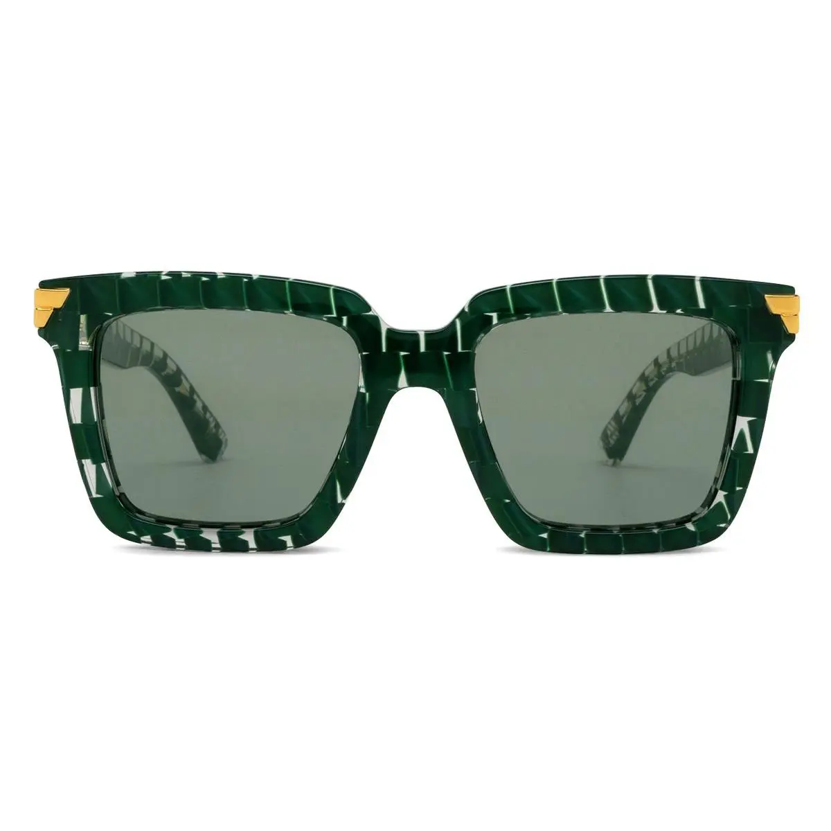 Bottega Veneta BV1005S Sunglasses Female Green 53mm