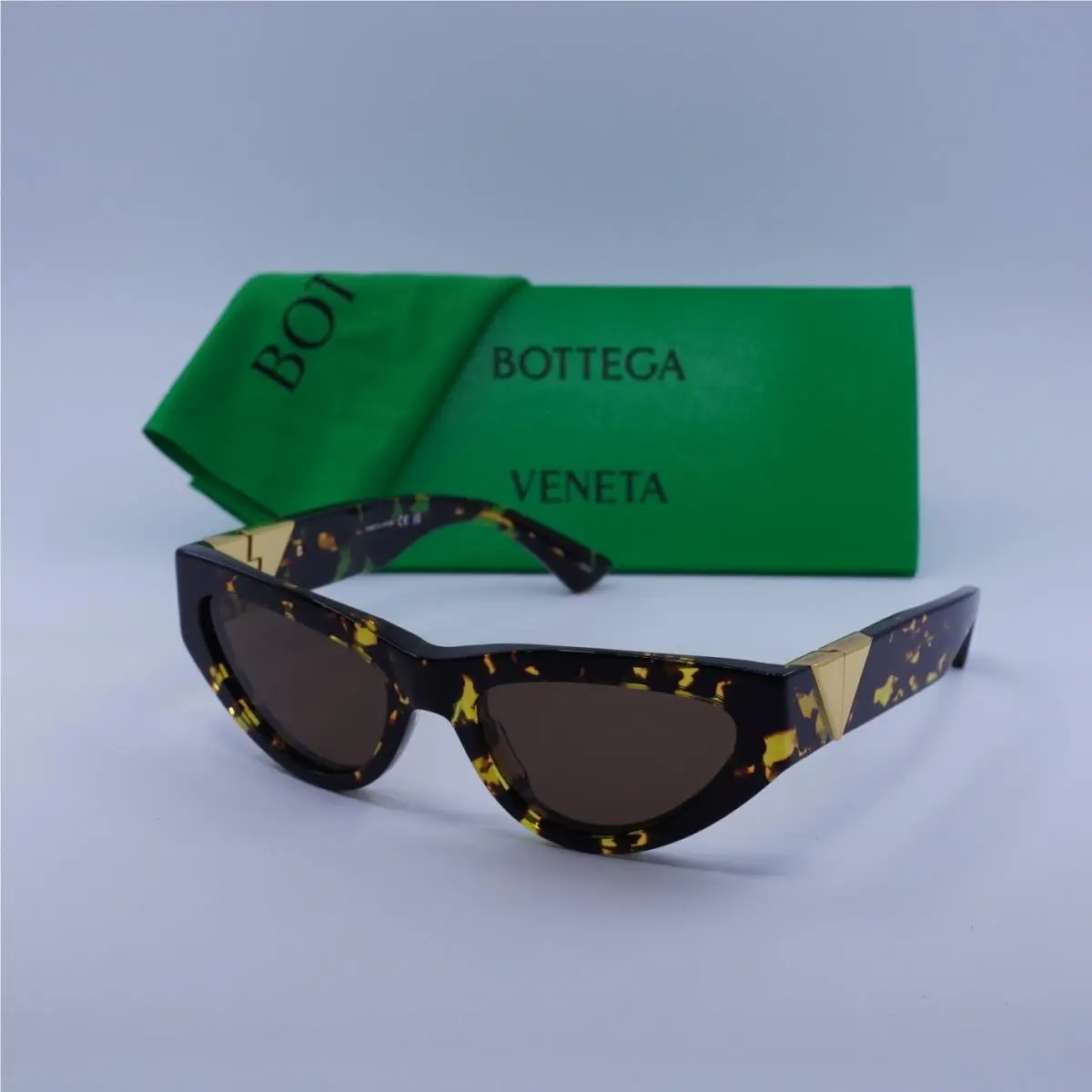 Bottega Veneta BV1176S 002 Havana/brown 55-19-130 Sunglasses