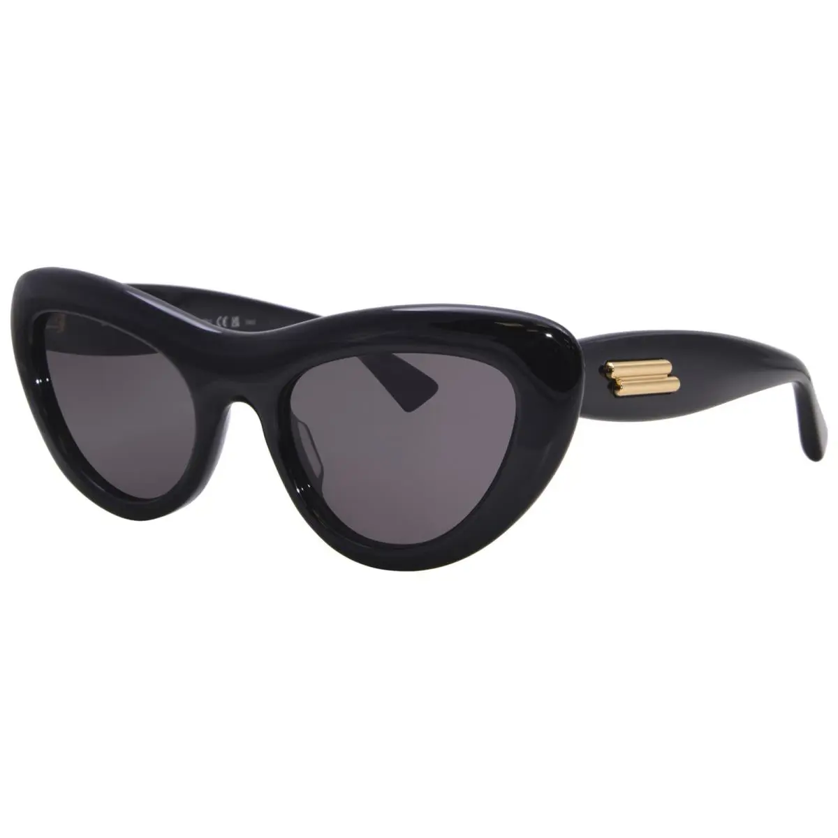 Bottega Veneta BV1281S 001 Black/grey 99-1-140 Sunglasses - Frame: black, Lens: Grey, Code: 001