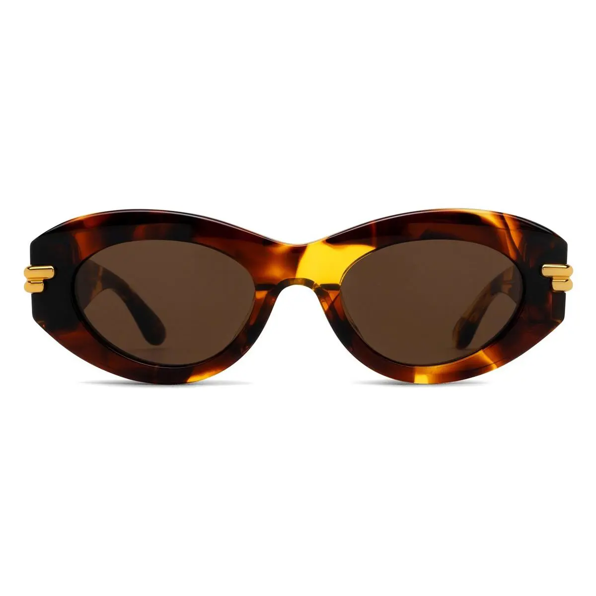 Bottega Veneta BV1322S Sunglasses Female Havana 51mm