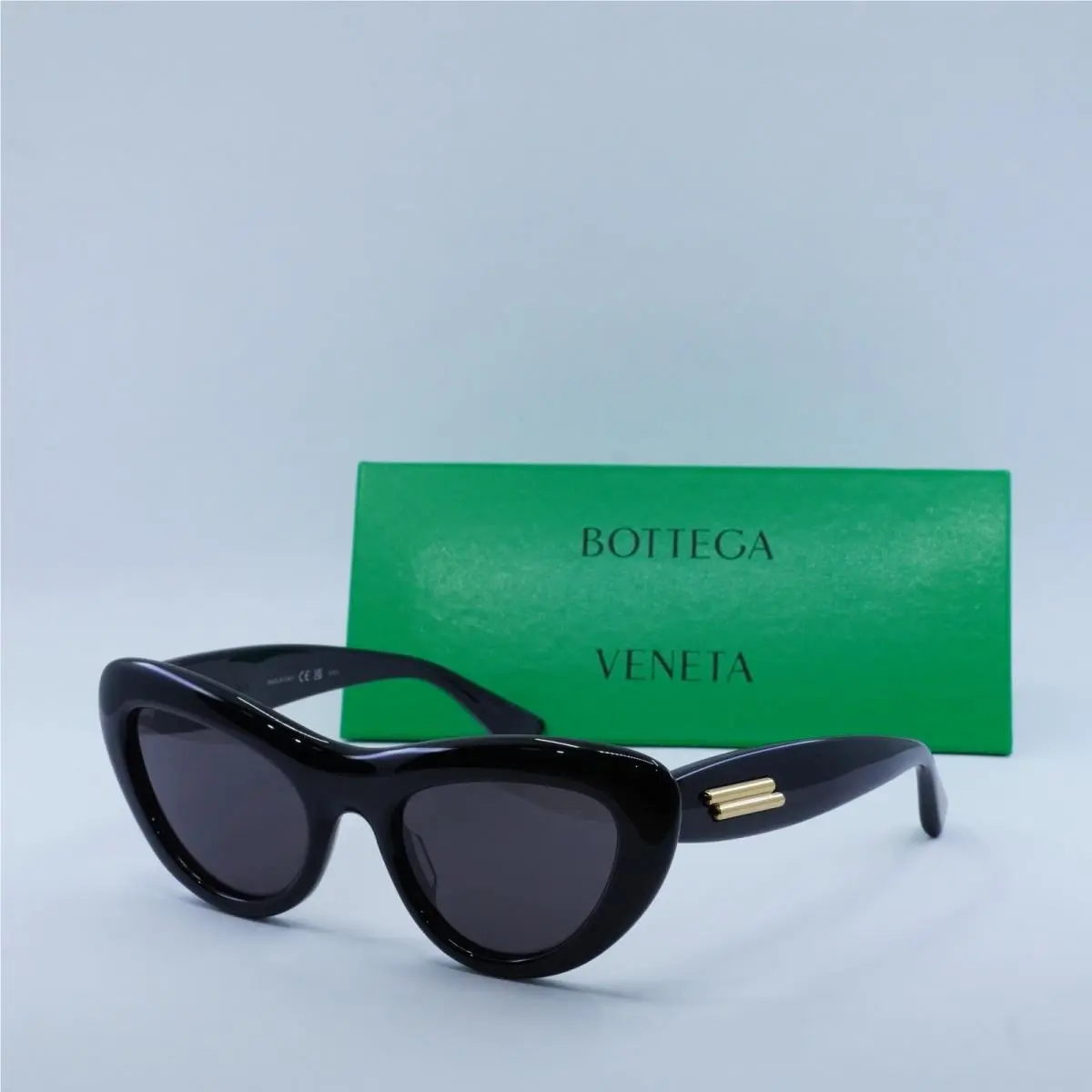 Bottega Veneta BV1282S 001 Black/grey 53-21-140 Sunglasses - Frame: black, Lens: Grey, Code: 001