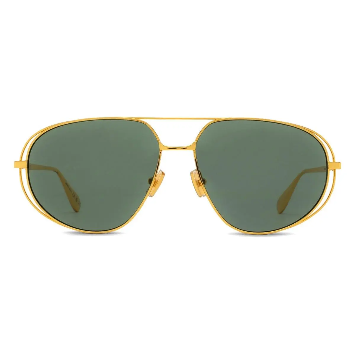 Bottega Veneta BV1344S Sunglasses Male Gold 61mm