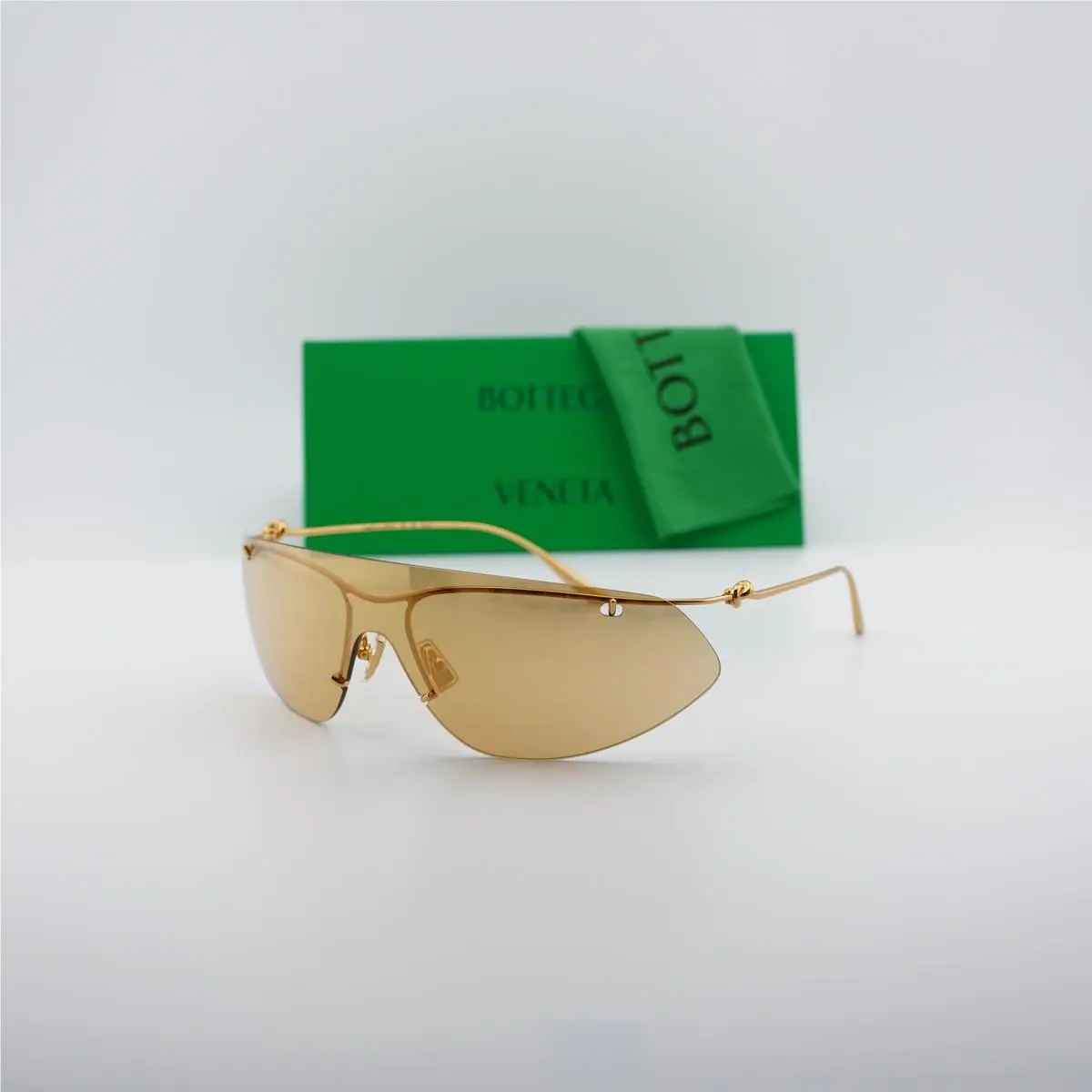 BV1272S 003 Gold/yellow 99-1-120 Sunglasses by Bottega Veneta