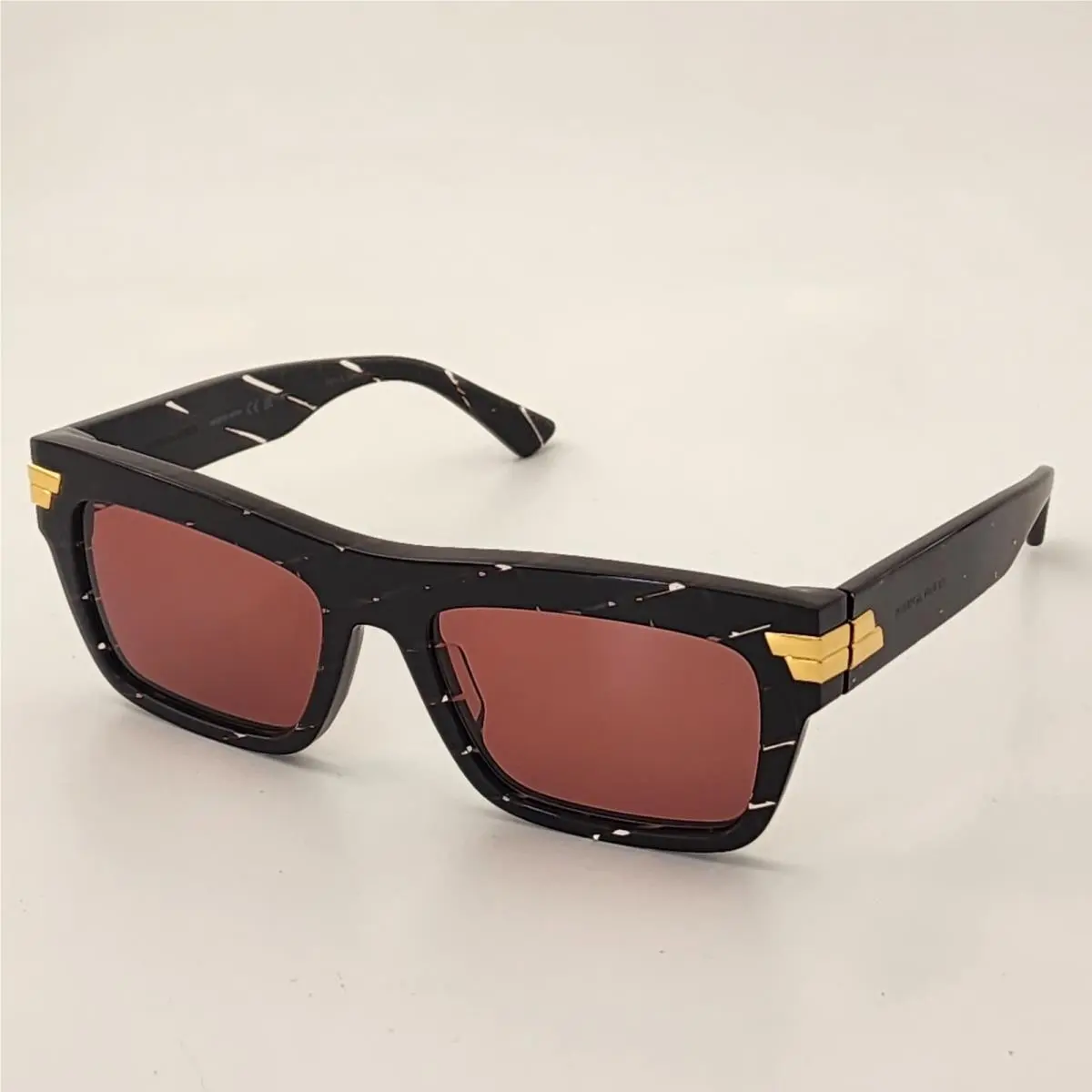 Bottega Veneta BV1058S 003 Women`s Sunglasses Burgundy/pink Lenses Rare Htf