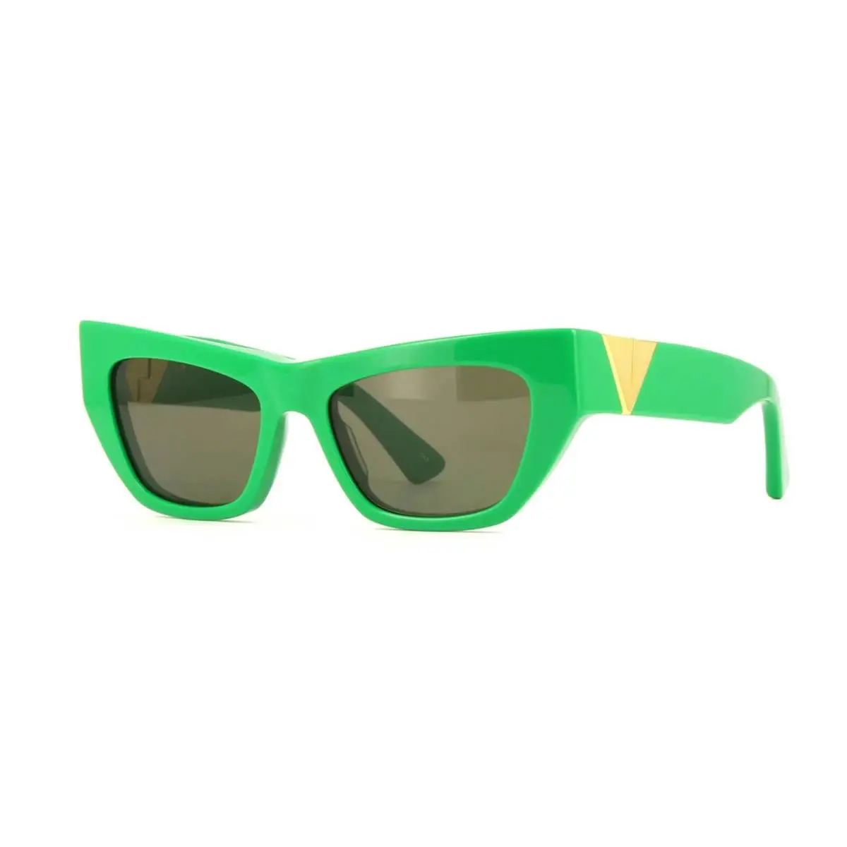 Bottega Veneta BV1177S Green/grey 003 Sunglasses - Frame: Havana, Lens: Brown