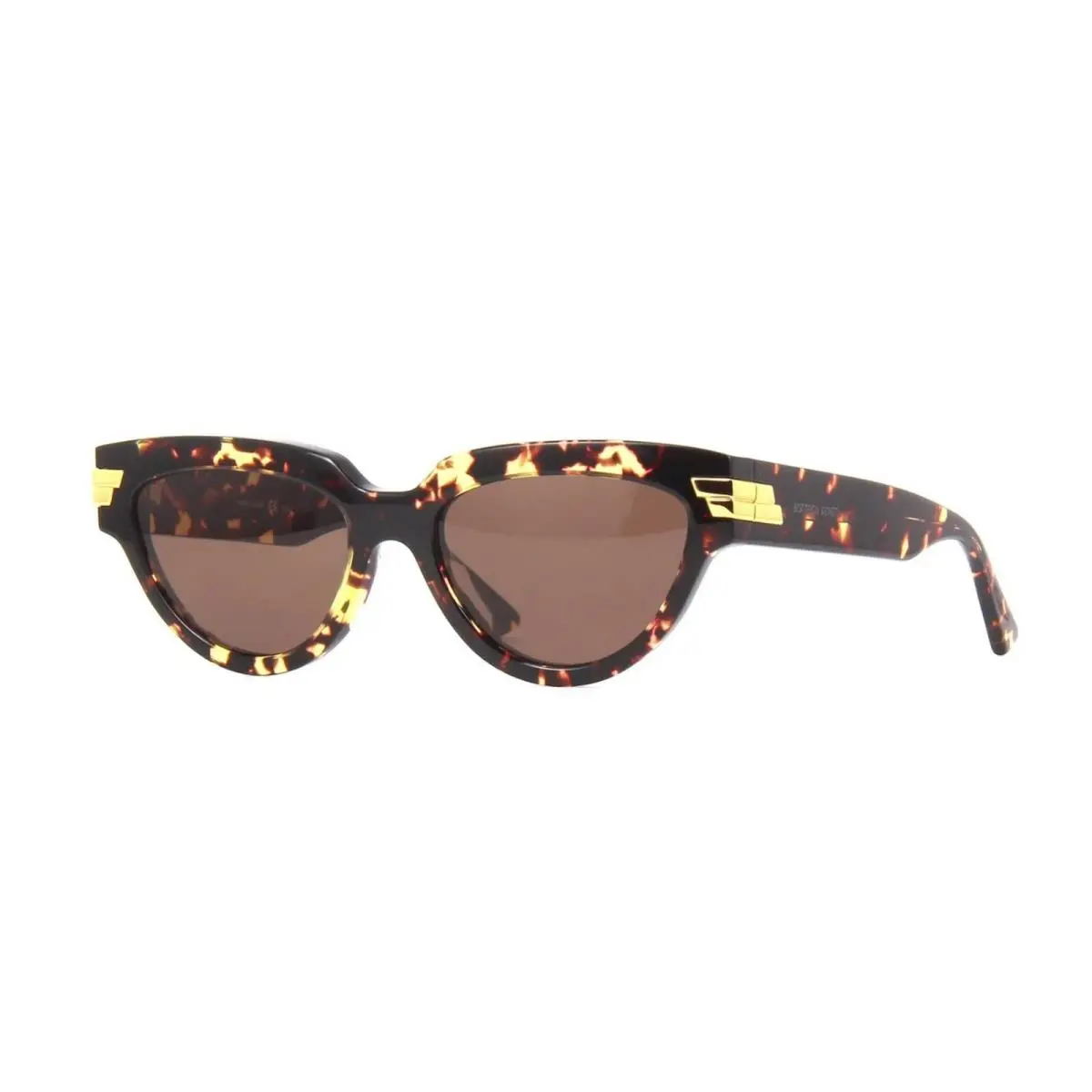BV1035S Blonde Havana/brown 002 Sunglasses by Bottega Veneta