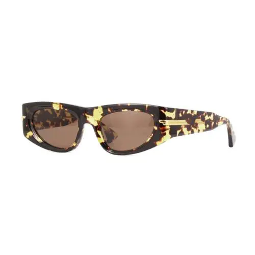 Bottega Veneta BV1144S Light Spotted Havana/brown 002 Sunglasses - Frame: Light Spotted Havana, Lens: Brown