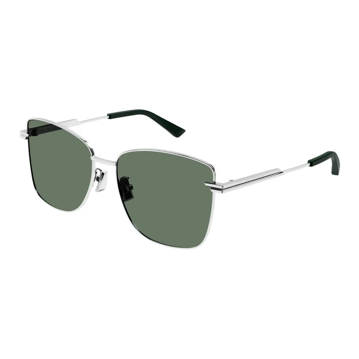 Bottega Veneta BV1237S Silver/grey Green 003 Sunglasses