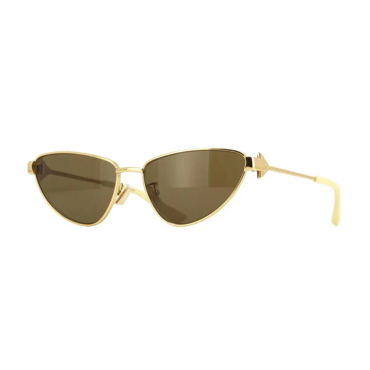 BV1186S Gold/brown 002 Sunglasses by Bottega Veneta
