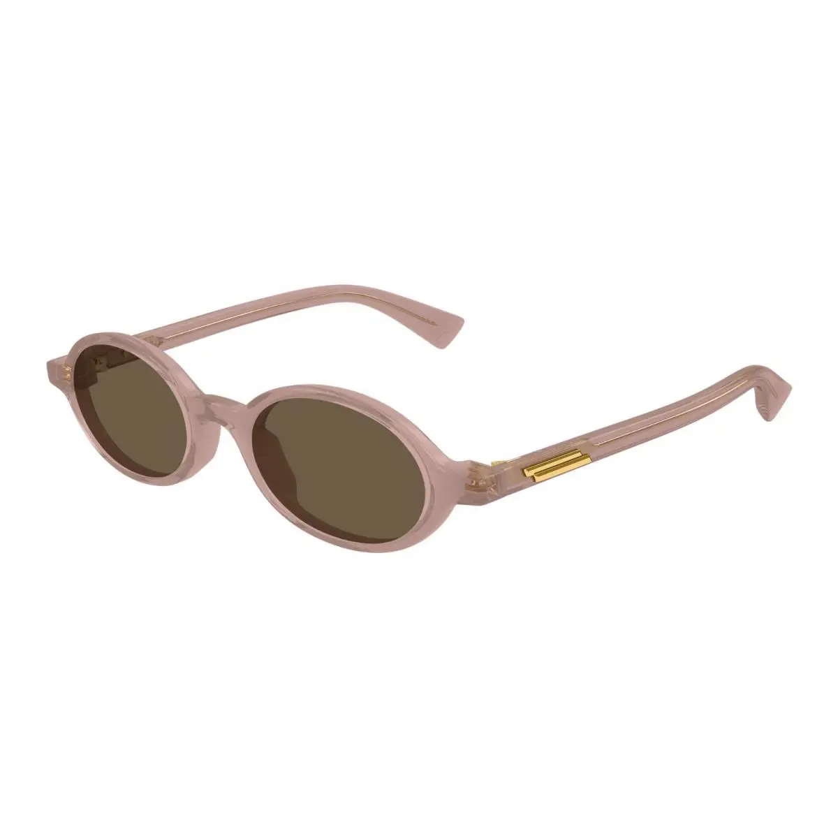 Bottega Veneta BV1388S Transparent Intense Peach Pink/cherry 003 Sunglasses
