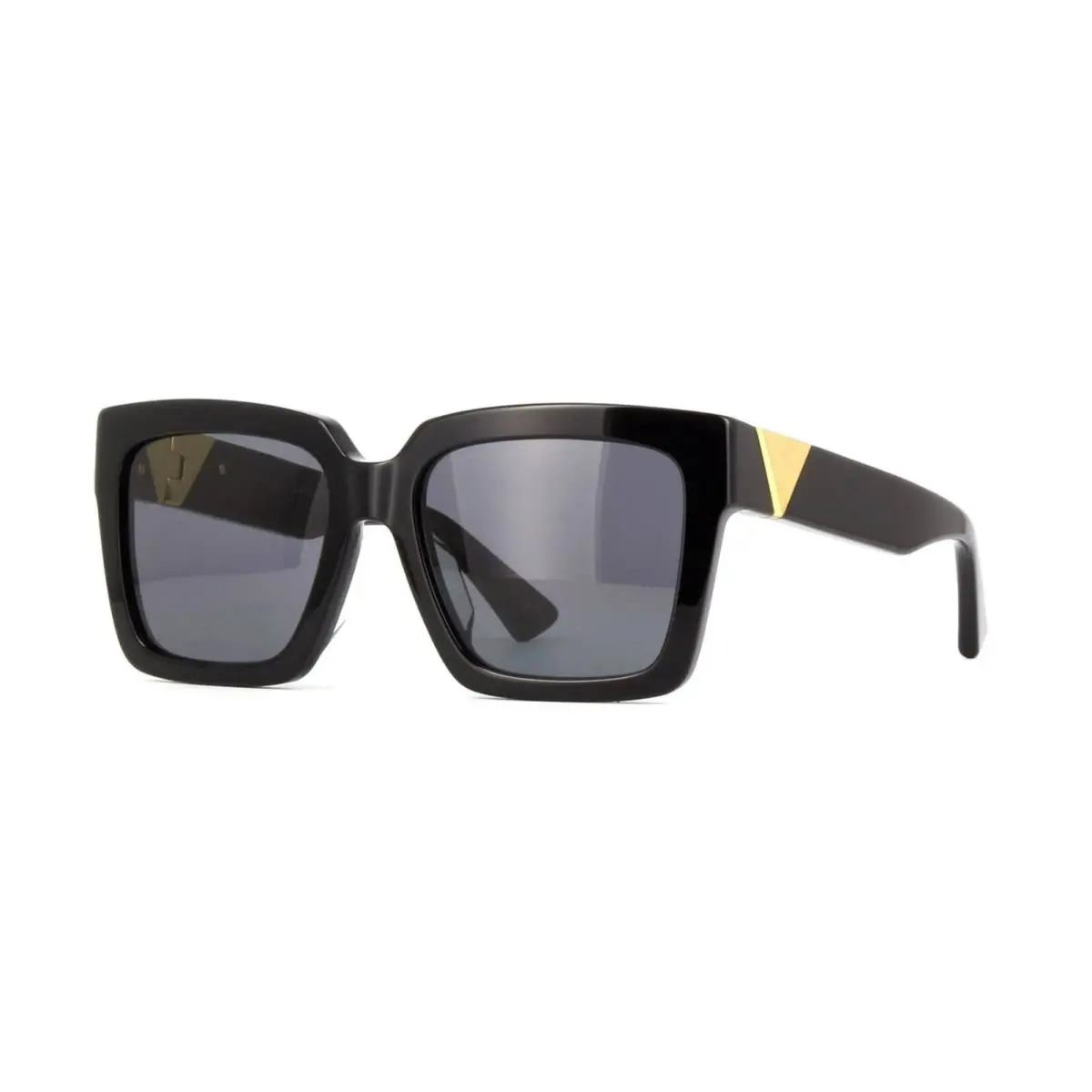 Bottega Veneta BV1198SA Black/grey 001 Sunglasses - Frame: Black, Lens: Grey