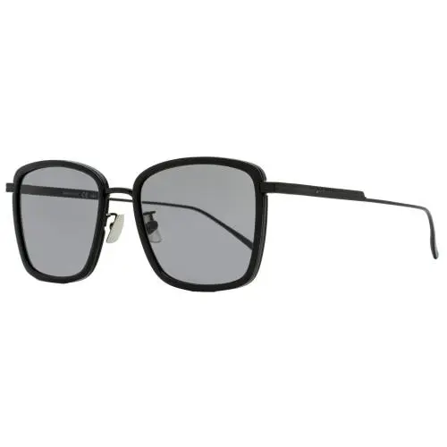 Square Sunglasses BV1008SK 002 Black 55mm 1008 by Bottega Veneta