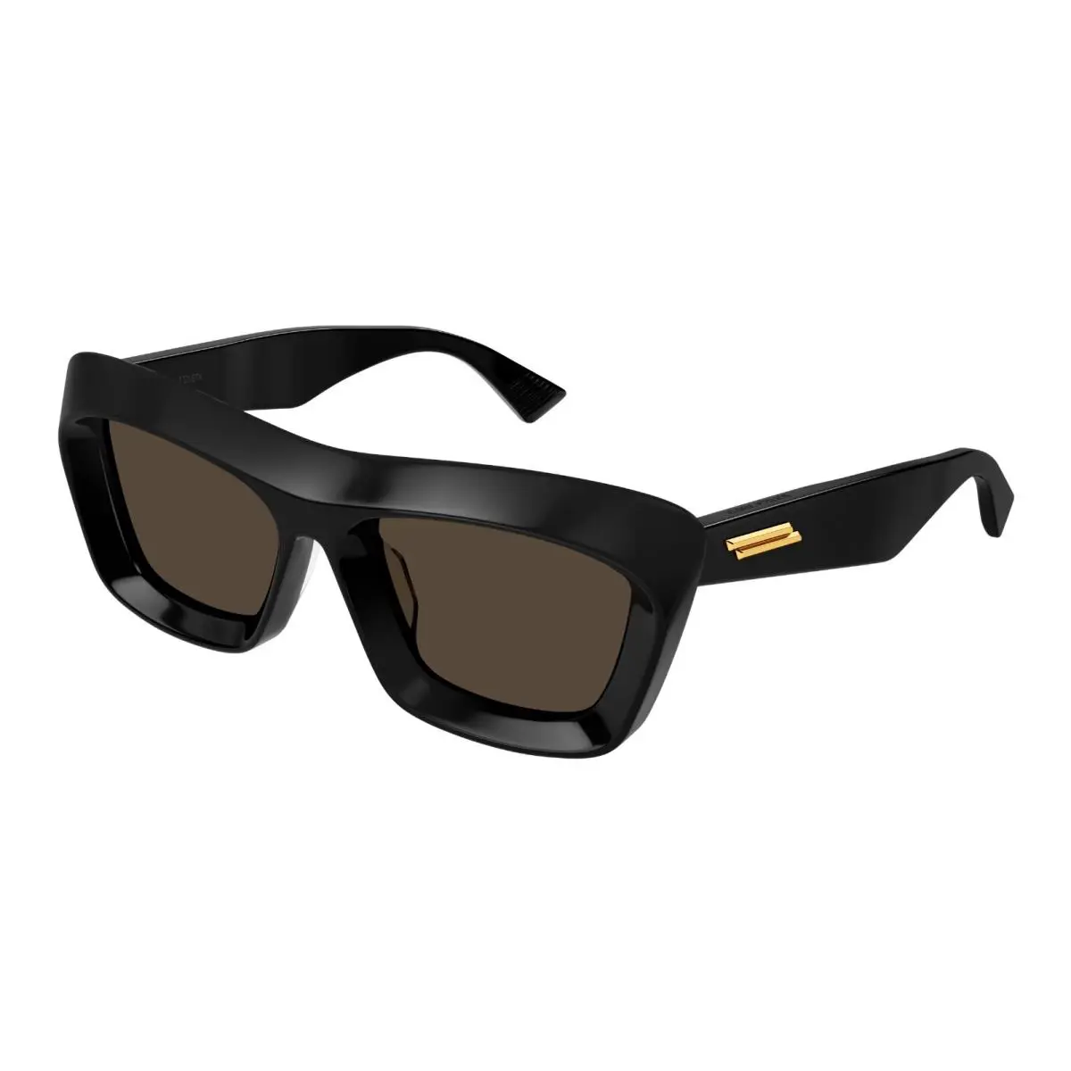 BV1283S Black/brown 001 Sunglasses by Bottega Veneta